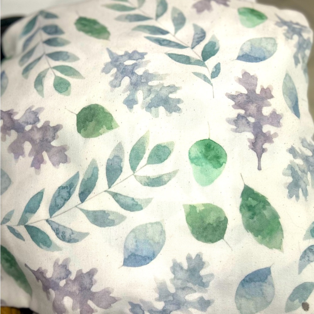 Redbubble Decorative Handmade 18’´ Pillow Cover with Floral Patterns